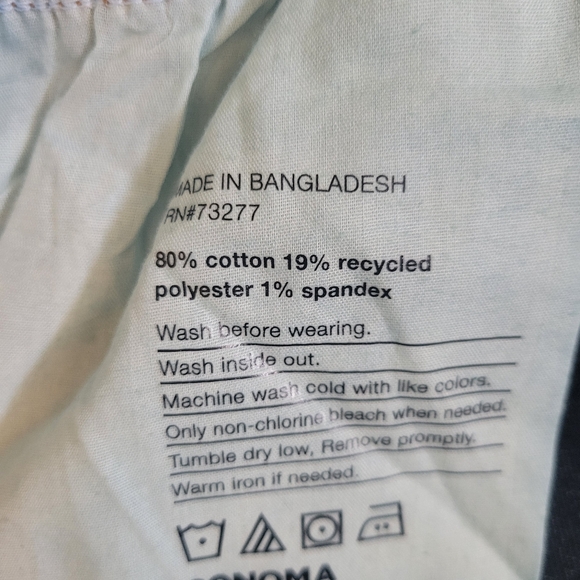 Sonoma Dark Wash Boot Cut Jeans Size 16W Short Preowned - Picture 4 of 5